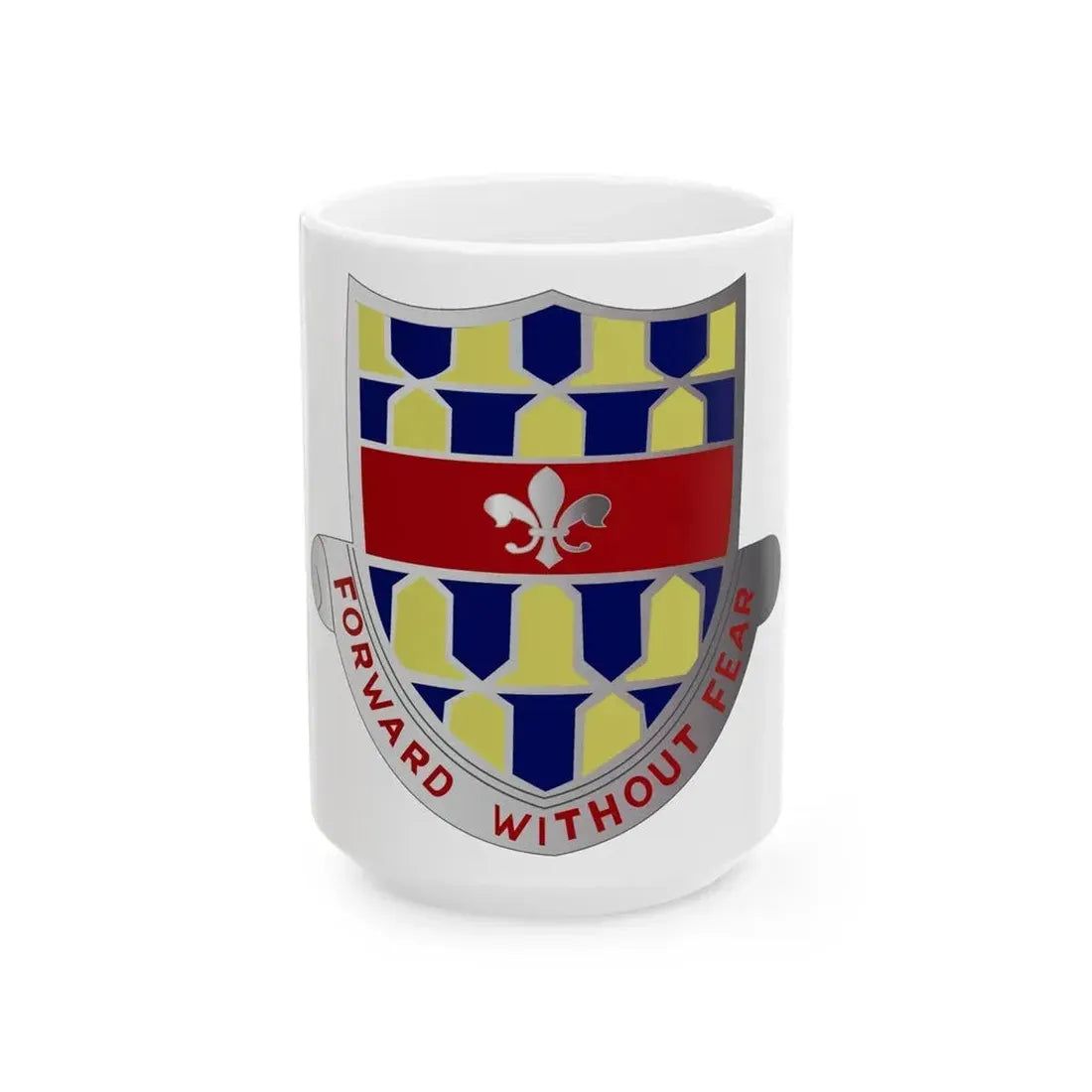 122 Cavalry Regiment (U.S. Army) White Coffee Mug - Go Mug Yourself