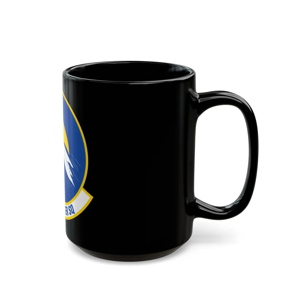 122 Fighter Squadron (U.S. Air Force) Black Coffee Mug-Go Mug Yourself