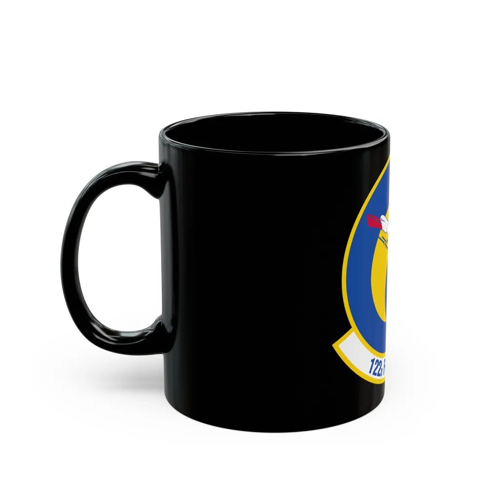 122 Fighter Squadron (U.S. Air Force) Black Coffee Mug-Go Mug Yourself