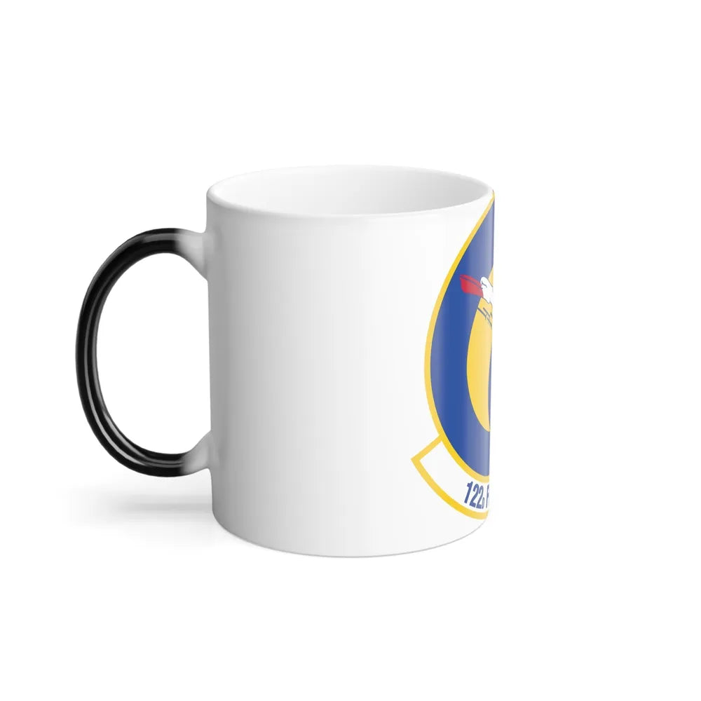 122 Fighter Squadron (U.S. Air Force) Color Changing Coffee Mug-Go Mug Yourself