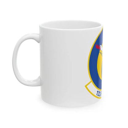 122 Fighter Squadron (U.S. Air Force) White Coffee Mug-Go Mug Yourself