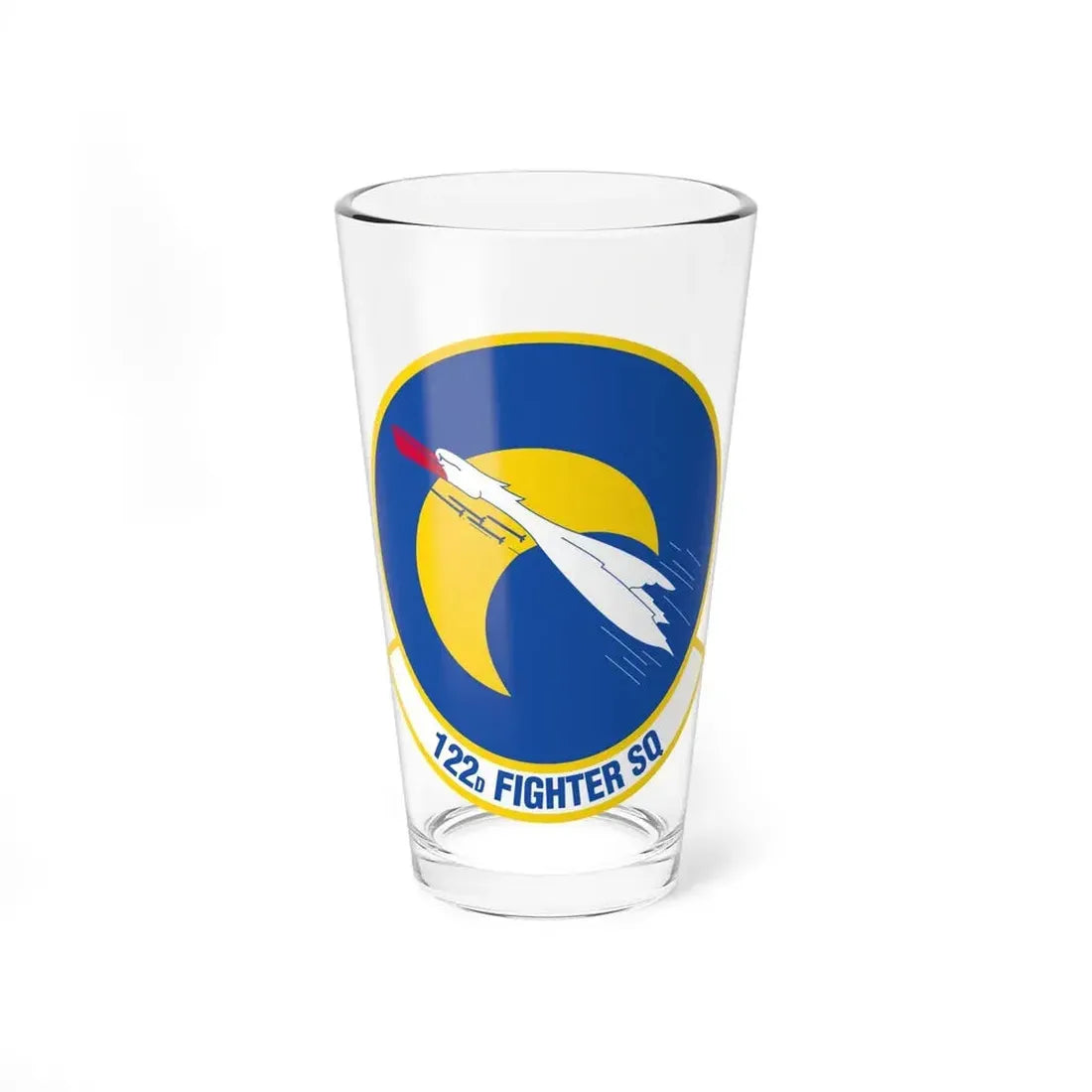 122 Fighter Squadron (U.S. Air Force) Pint Glass 16oz 16oz - Go Mug Yourself