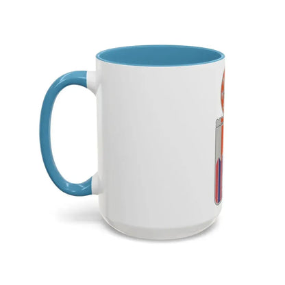 122 Signal Battalion (U.S. Army) Accent Coffee Mug - Go Mug Yourself