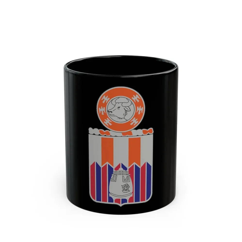 122 Signal Battalion (U.S. Army) Black Coffee Mug 11oz - Go Mug Yourself