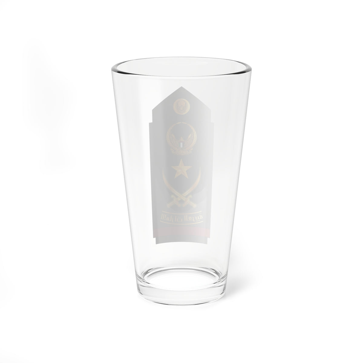 15 UAEA GEN (United Arab Emirates) (Military Rank) Pint Glass 16oz
