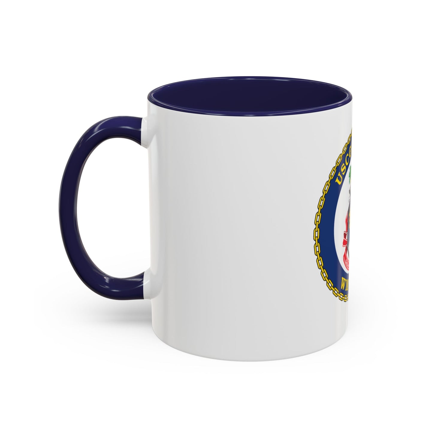 USCGC Munro WMSL   755 (U.S. Coast Guard) Accent Coffee Mug