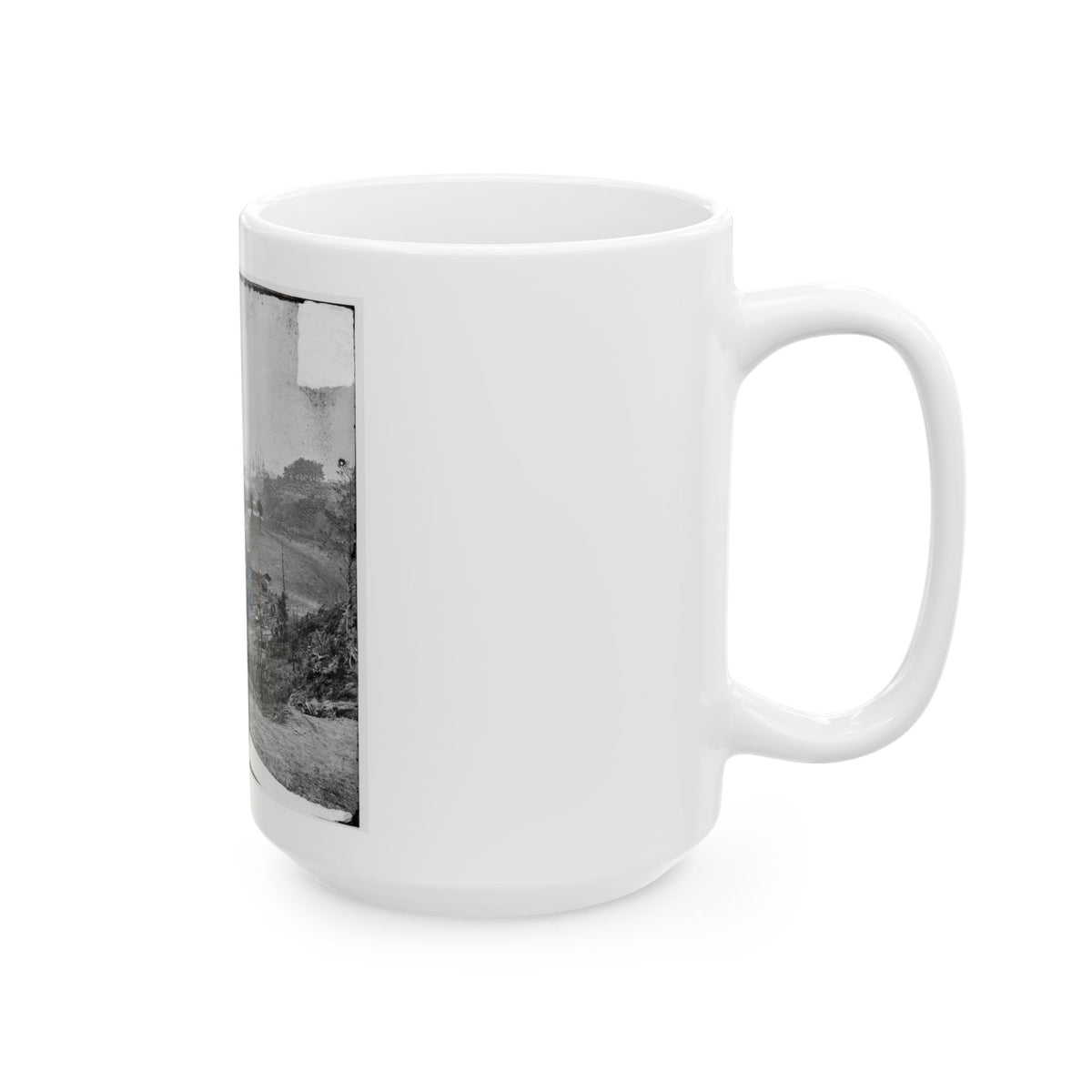 Yorktown, Va. Federal Wagon Park (U.S. Civil War) White Coffee Mug