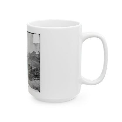Yorktown, Va. Federal Wagon Park (U.S. Civil War) White Coffee Mug