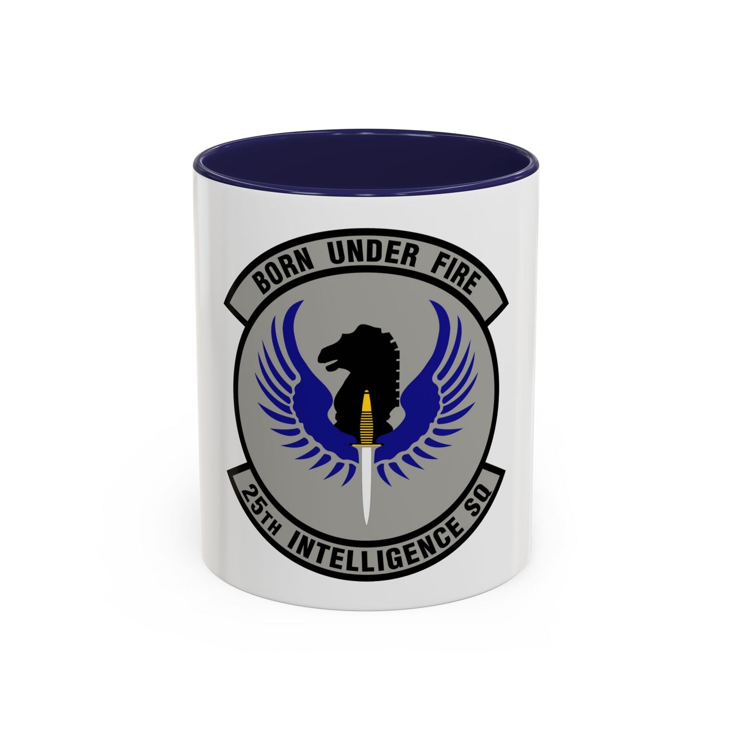 25 Intelligence Squadron AFISRA (U.S. Air Force) Accent Coffee Mug