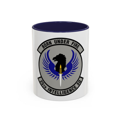25 Intelligence Squadron AFISRA (U.S. Air Force) Accent Coffee Mug