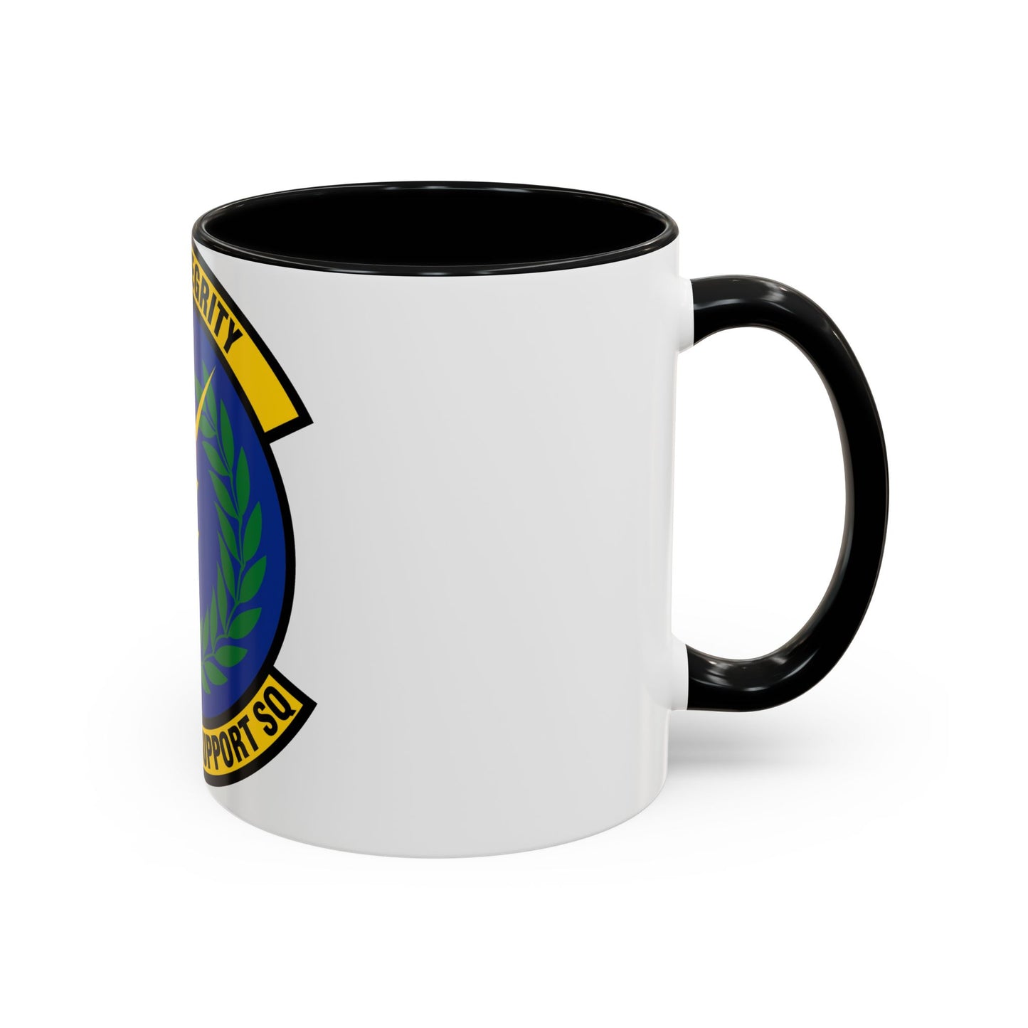 325 Force Support Squadron AETC (U.S. Air Force) Accent Coffee Mug