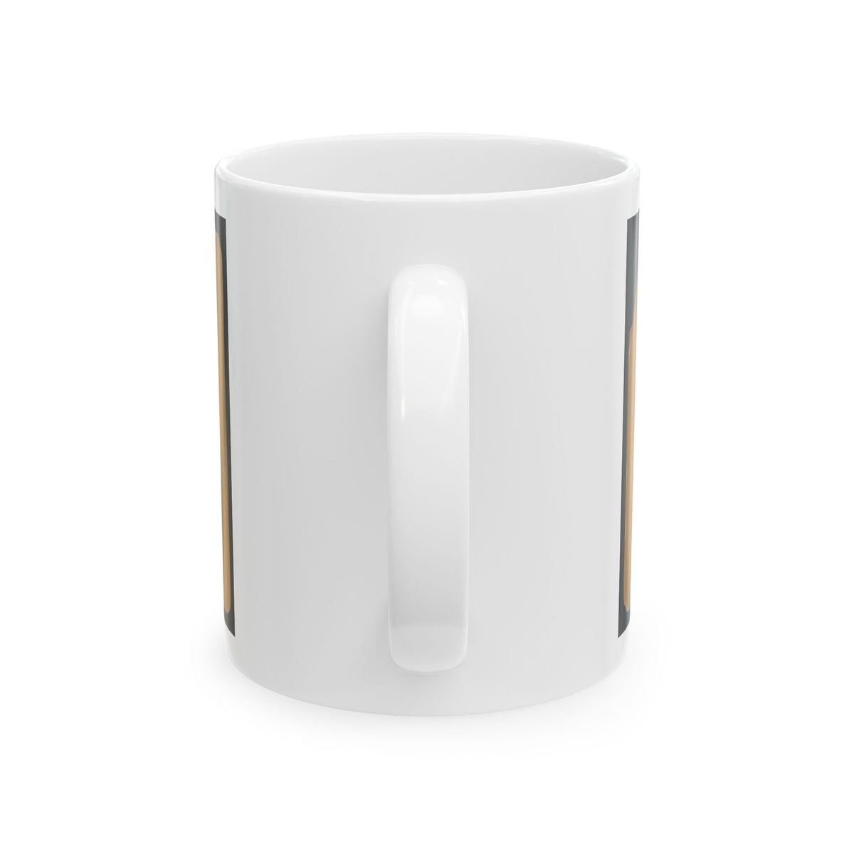 Damage To Exterior Wall Of Fort Sumter From Bombardment, Charleston, South Carolina (U.S. Civil War) White Coffee Mug