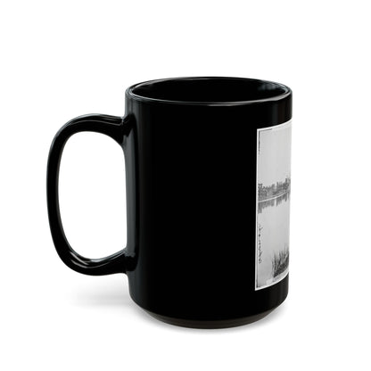 Richmond, Va. Ruined Buildings On Banks Of The Canal Basin (U.S. Civil War) Black Coffee Mug