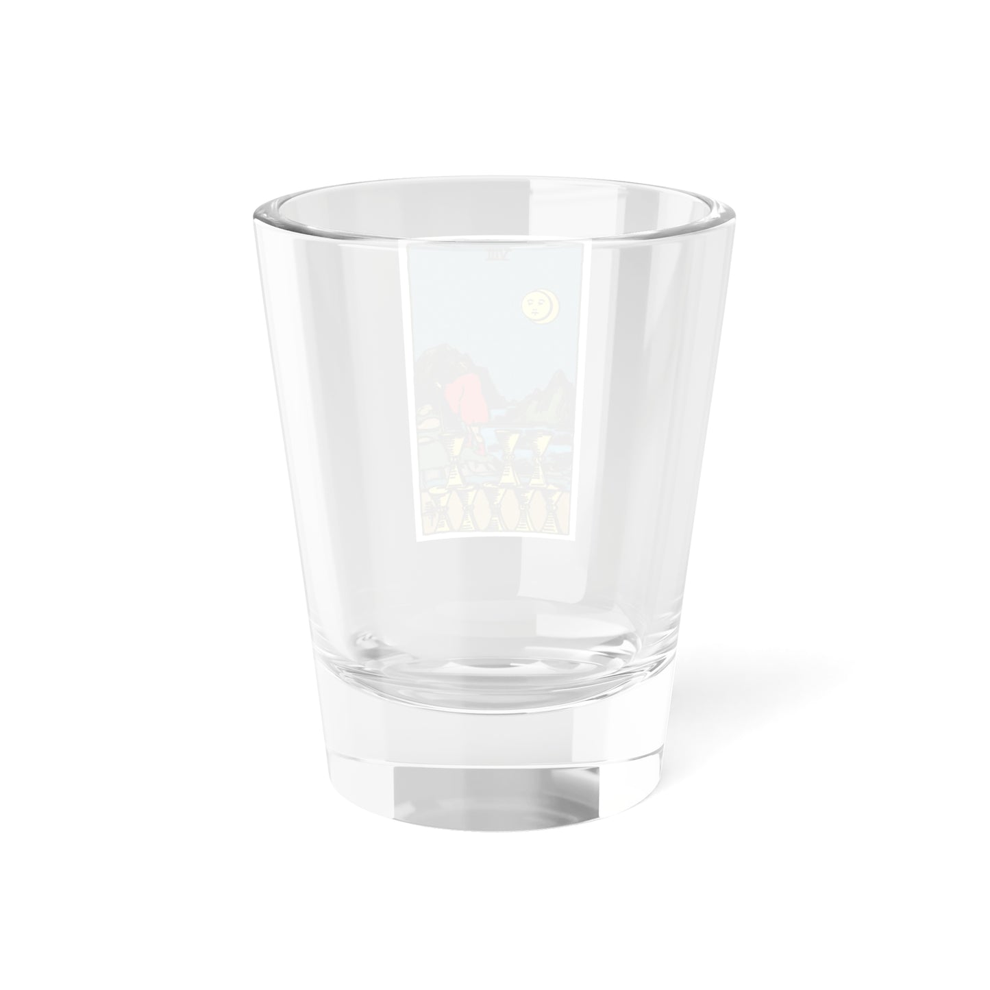 The 8 of Cups (Tarot Card) Shot Glass 1.5oz-Go Mug Yourself