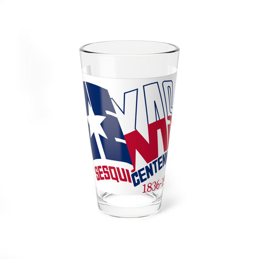 Texas Sesquicentennial Flag (United States) Pint Glass 16oz