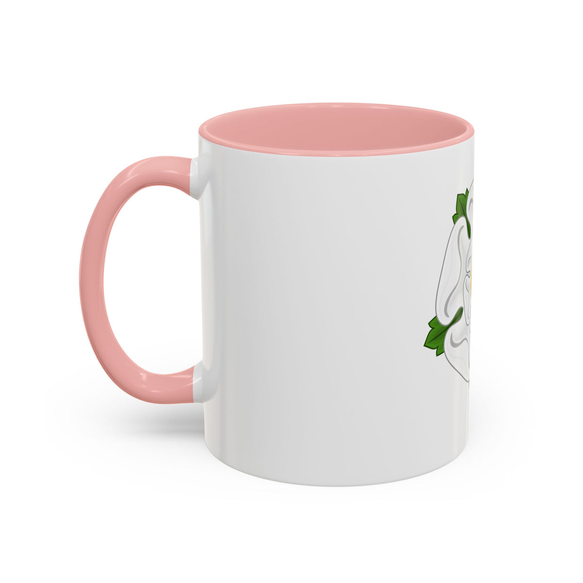 White Rose Badge of York - Accent Coffee Mug