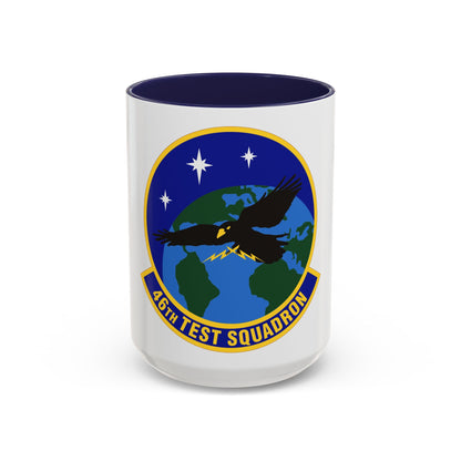 46th Test Squadron (U.S. Air Force) Accent Coffee Mug