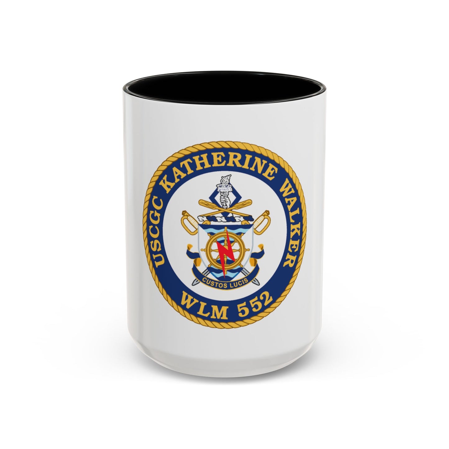 USCGC Kathrine Walker WLM 552 (U.S. Coast Guard) Accent Coffee Mug