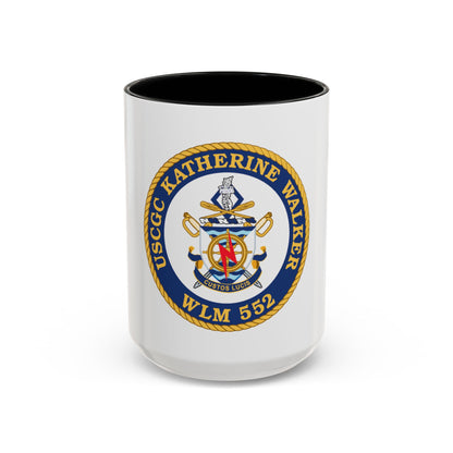 USCGC Kathrine Walker WLM 552 (U.S. Coast Guard) Accent Coffee Mug