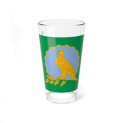 Flag of Alsheevsky rayon (Russia) Pint Glass 16oz