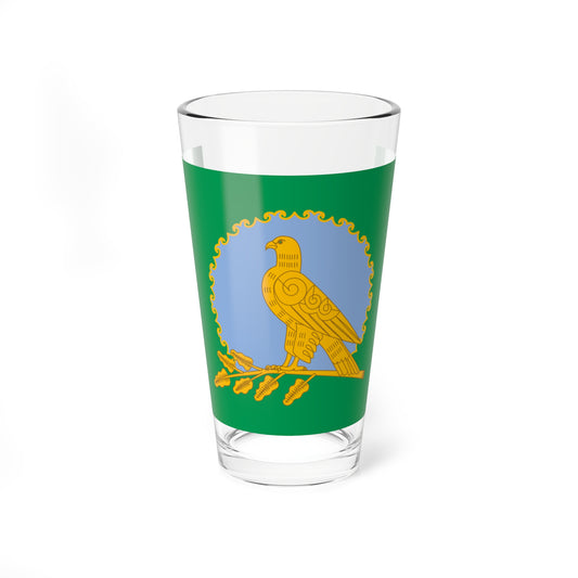 Flag of Alsheevsky rayon (Russia) Pint Glass 16oz
