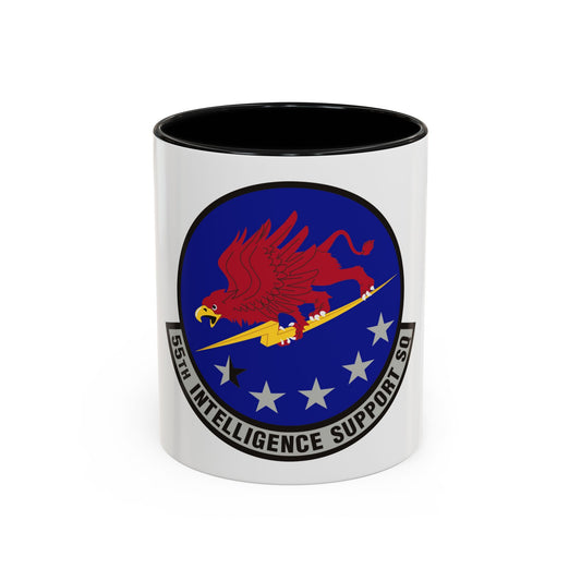 55th Intelligence Support Squadron (U.S. Air Force) Accent Coffee Mug