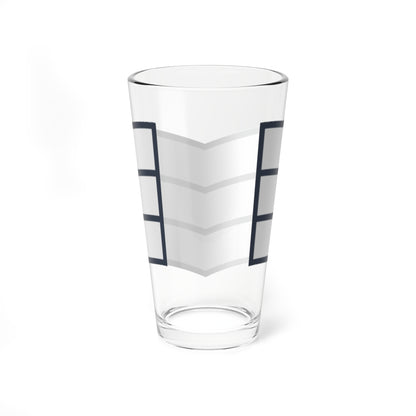 03 Somali Air Force SGT (Mali) (Military Rank) Pint Glass 16oz