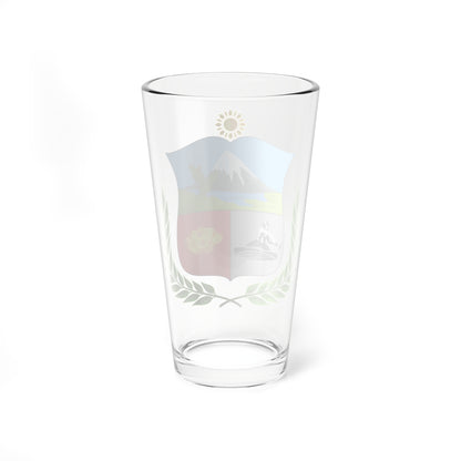 Escudo Región Apurimac (Peru) (Coat of Arms) Pint Glass 16oz