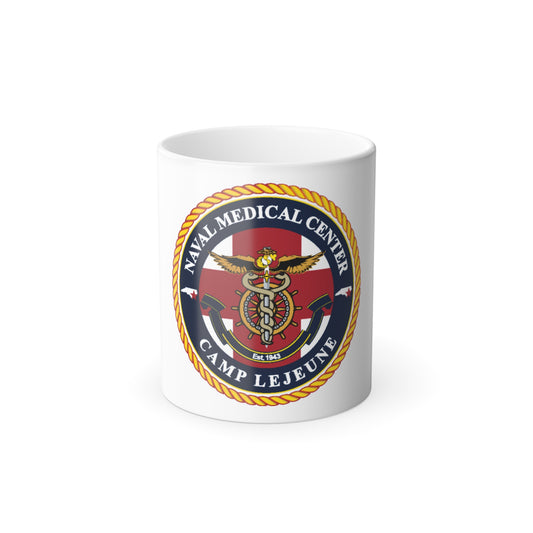 NMC CAMP LEJEUNE (U.S. Navy) Color Changing Mug 11oz