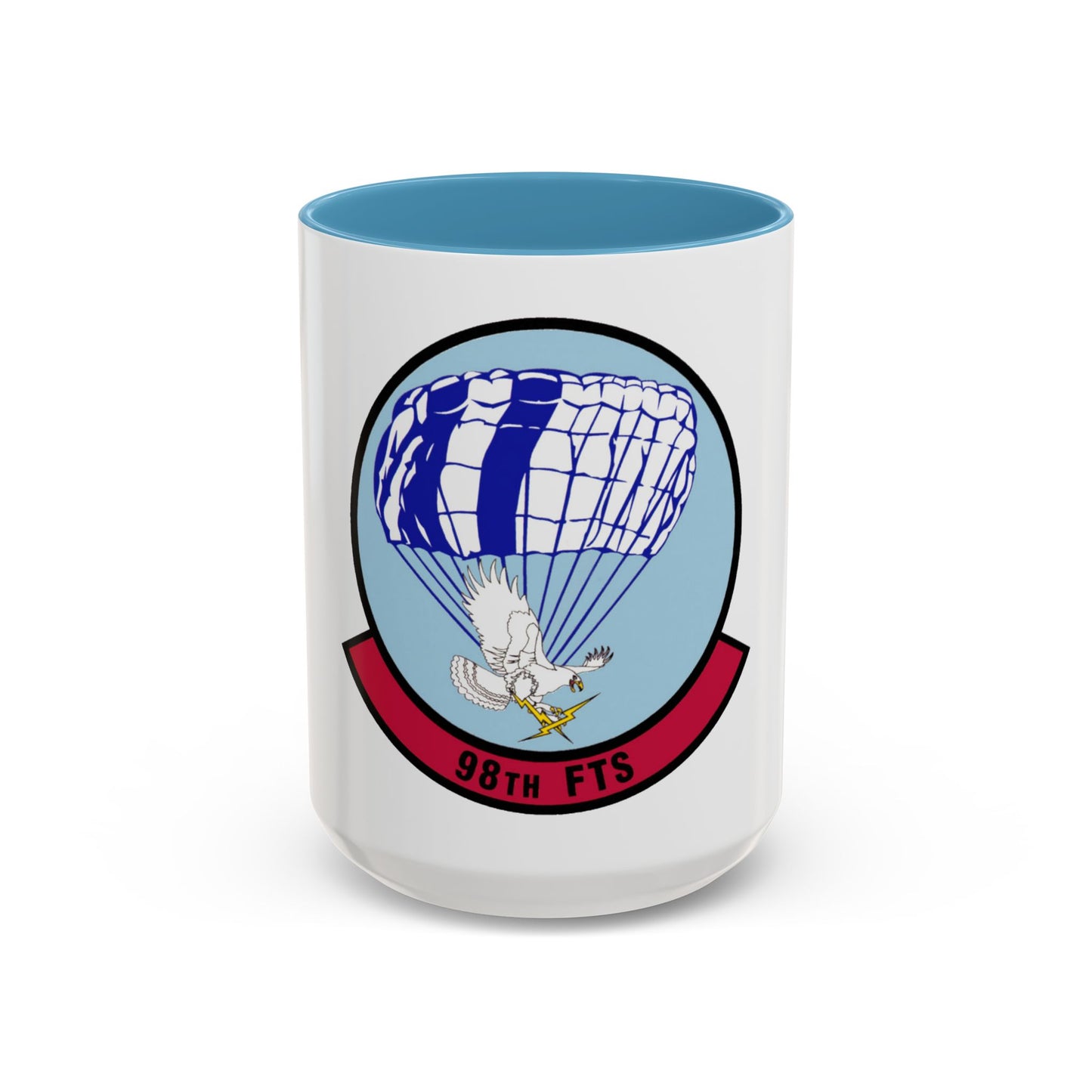 98 Flying Training Squadron AETC (U.S. Air Force) Accent Coffee Mug