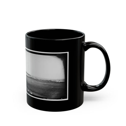 Aquia Creek Landing, Virginia. View Of Federal Supply Depot (U.S. Civil War) Black Coffee Mug