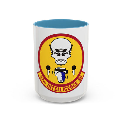 97th Intelligence Squadron (U.S. Air Force) Accent Coffee Mug