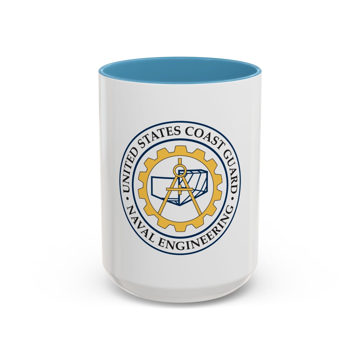 USCG Naval Engineering (U.S. Coast Guard) Accent Coffee Mug