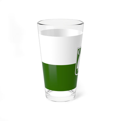 Flag of Mezolak (Hungary) Pint Glass 16oz