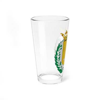 Escudo de Bollullos par del Condado (Spain) (Coat of Arms) Pint Glass 16oz