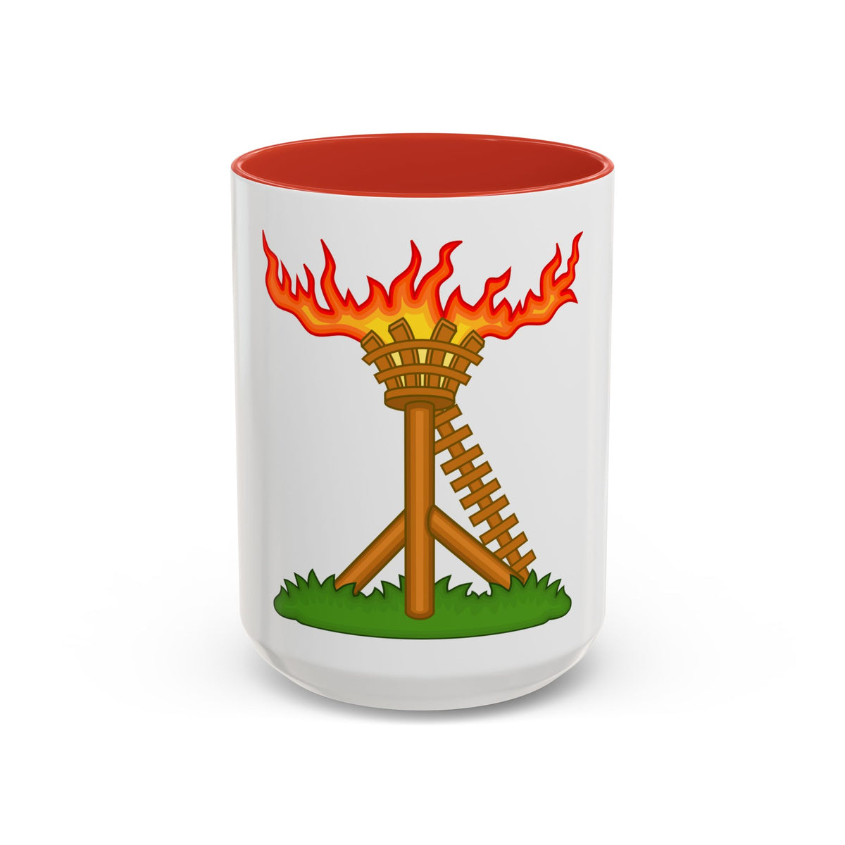 Fire Beacon Badge of Henry V - Accent Coffee Mug
