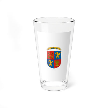 Flag of Raksi (Hungary) Pint Glass 16oz