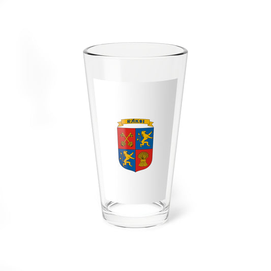 Flag of Raksi (Hungary) Pint Glass 16oz