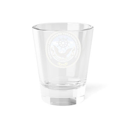 Verre à liqueur du Commandement des opérations d'océanographie navale (US Navy) 1,5 oz