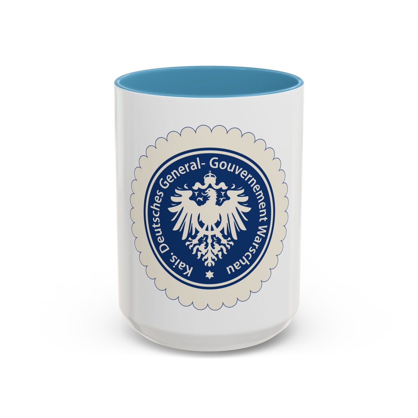 Seal of the Government-General of Warsaw - Accent Coffee Mug