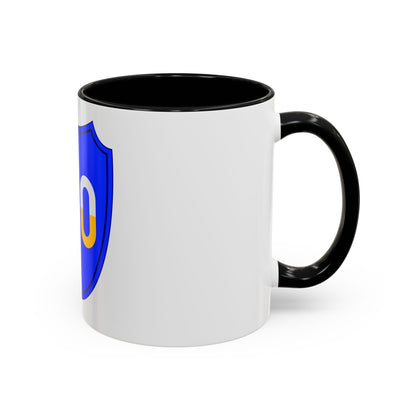 100th Infantry Division SSI (U.S. Army) Accent Coffee Mug