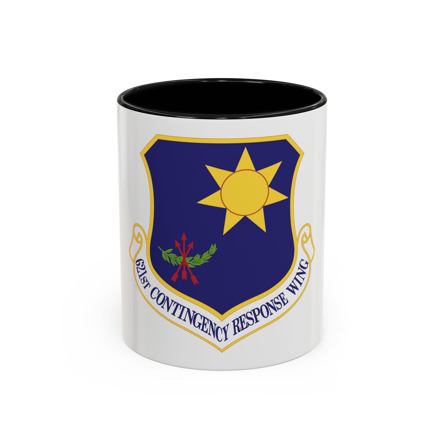 621 Contingency Response Wing AMC (U.S. Air Force) Accent Coffee Mug
