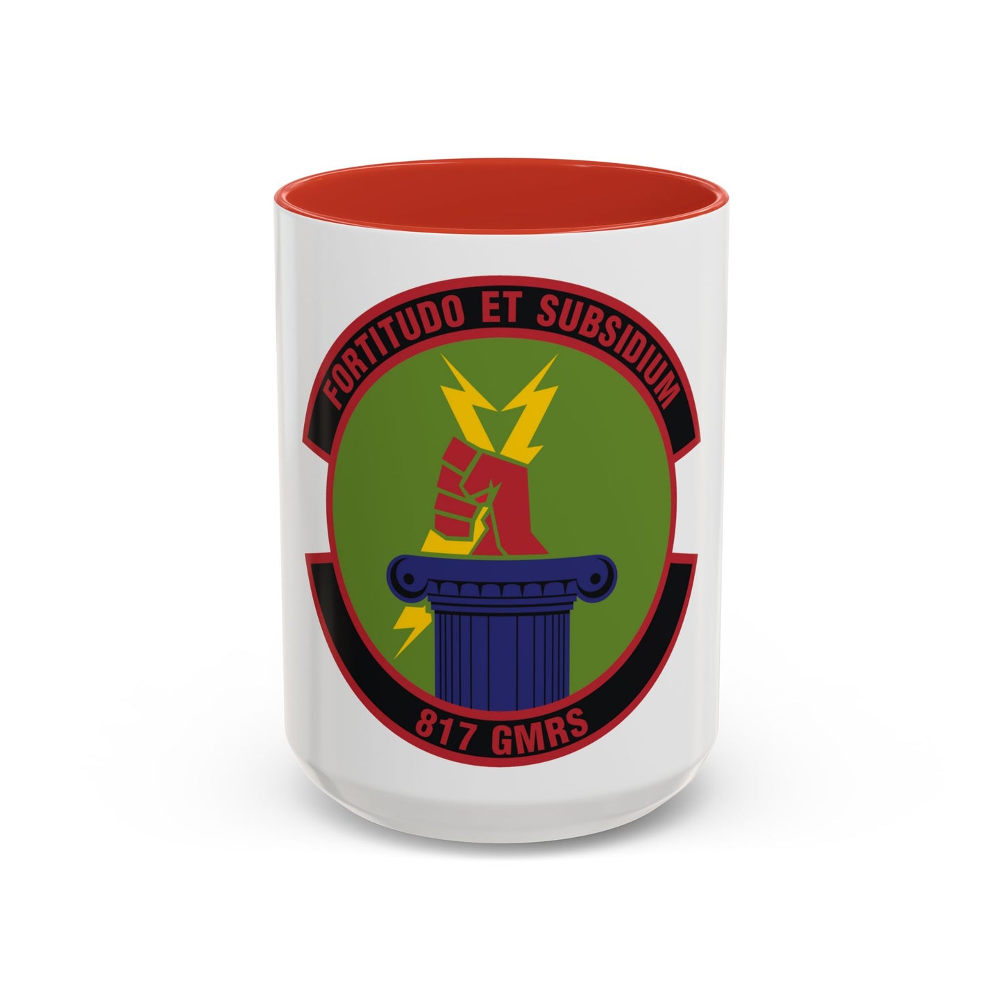 817th Global Mobility Readiness Squadron (U.S. Air Force) Accent Coffee Mug