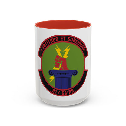 817th Global Mobility Readiness Squadron (U.S. Air Force) Accent Coffee Mug