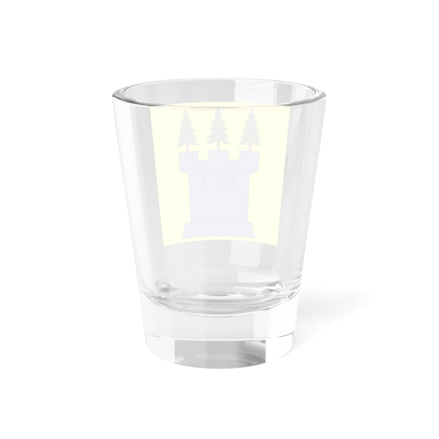 CHE Laupen ZH 1667 Flag (Switzerland) Shot Glass 1.5oz