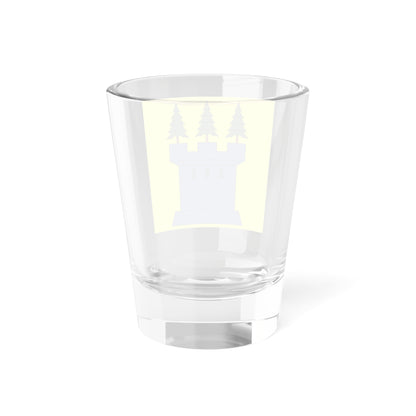 CHE Laupen ZH 1667 Flag (Switzerland) Shot Glass 1.5oz