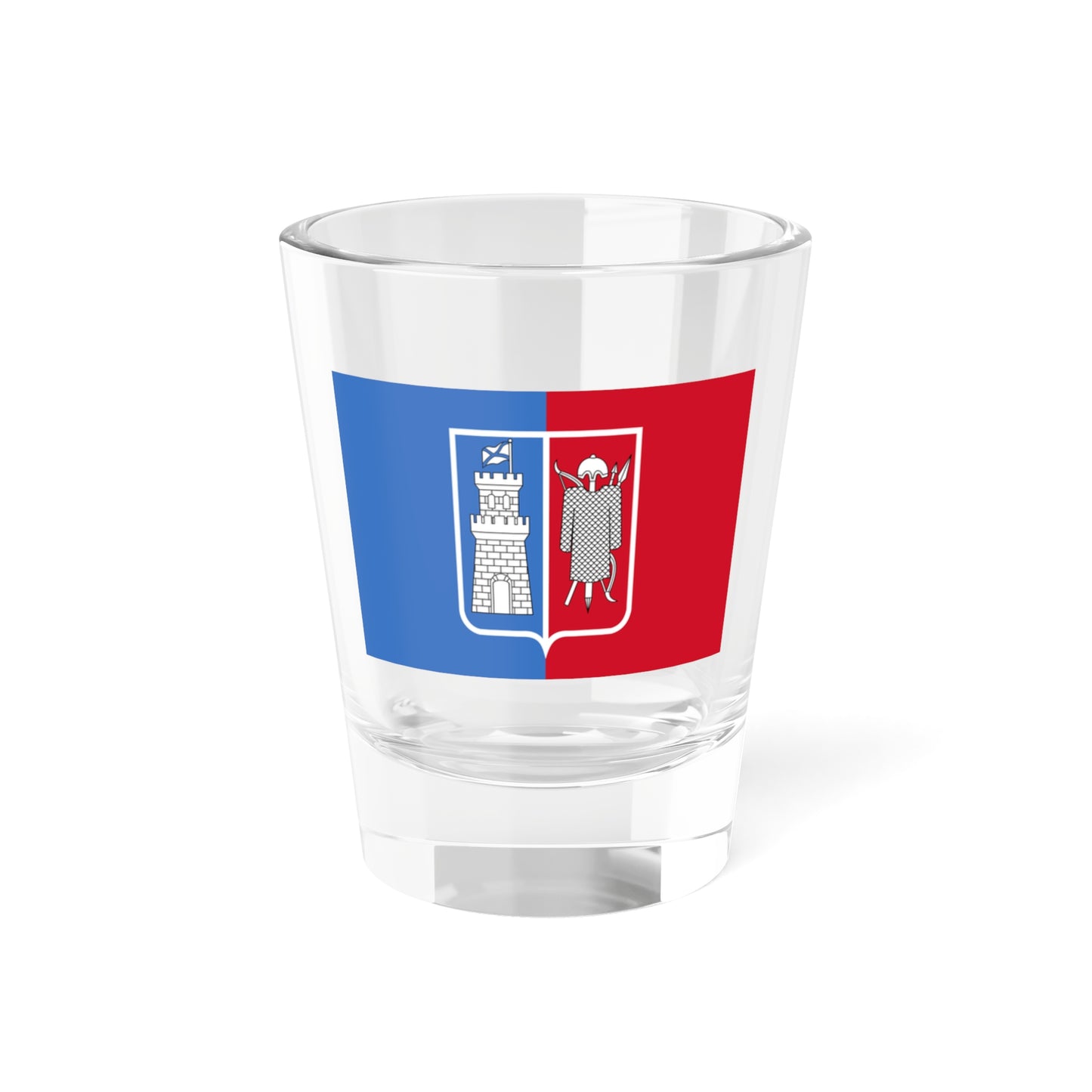 Flag of Rostov on Don Russia - Shot Glass 1.5oz