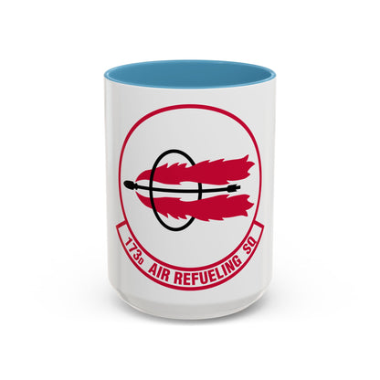 173 Air Refueling Squadron (U.S. Air Force) Accent Coffee Mug