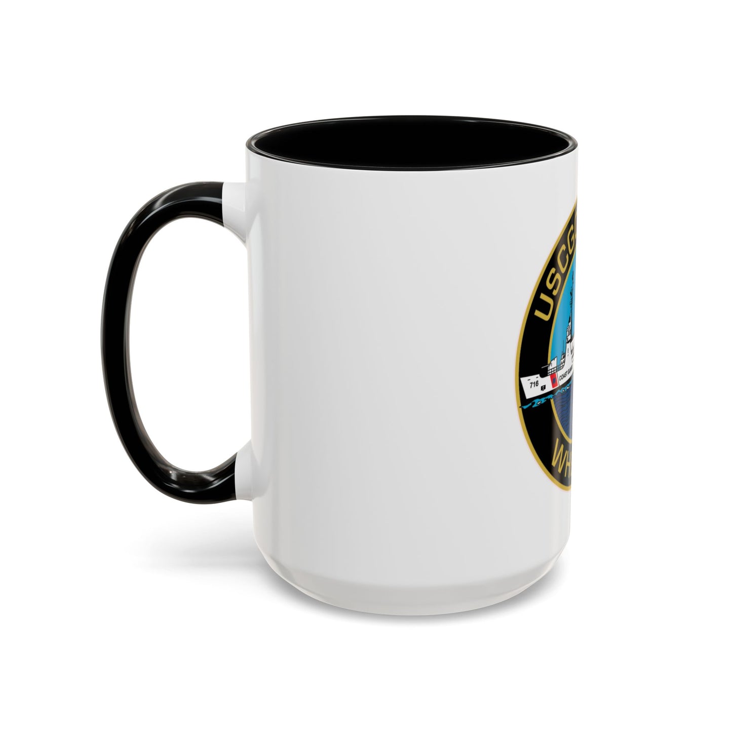 USCGC Dallas WHEC 716 2 (U.S. Coast Guard) Accent Coffee Mug