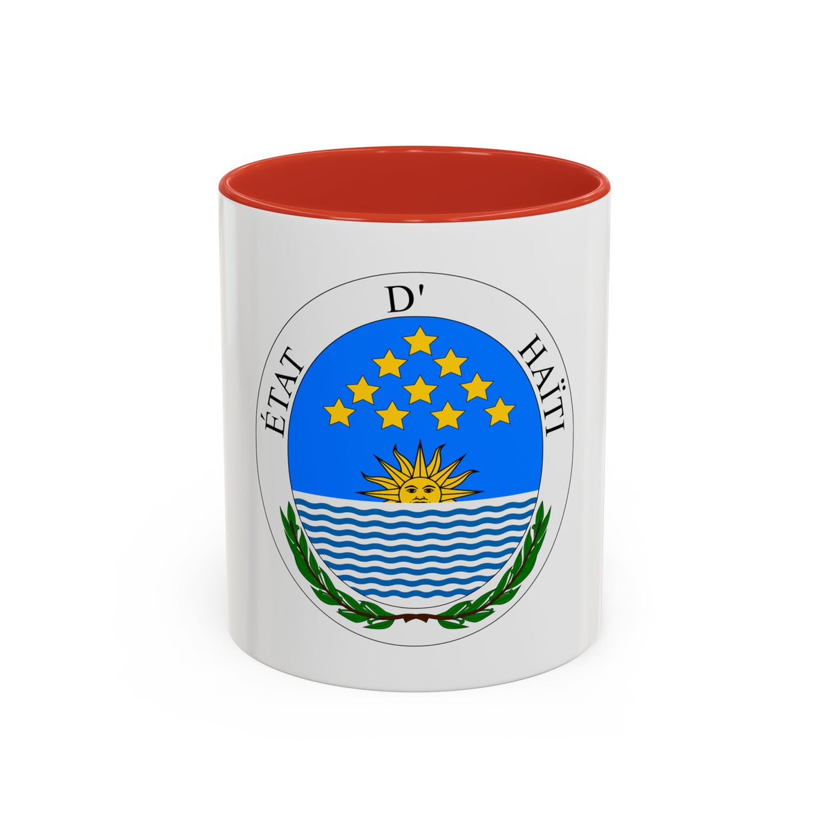 Seal of State of Haiti - Accent Coffee Mug